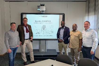 Delegation aus Namibia zu Gast im Nordic CAMPUS