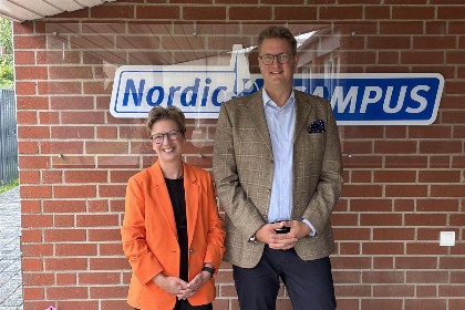 Senatorin Dr. Claudia Schilling besucht Nordic CAMPUS im Rahmen ihrer Sommertour